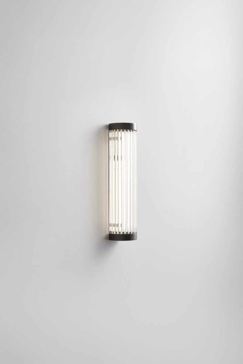 Btc Extra Narrow Pillar Light 27cm Weathered Brass