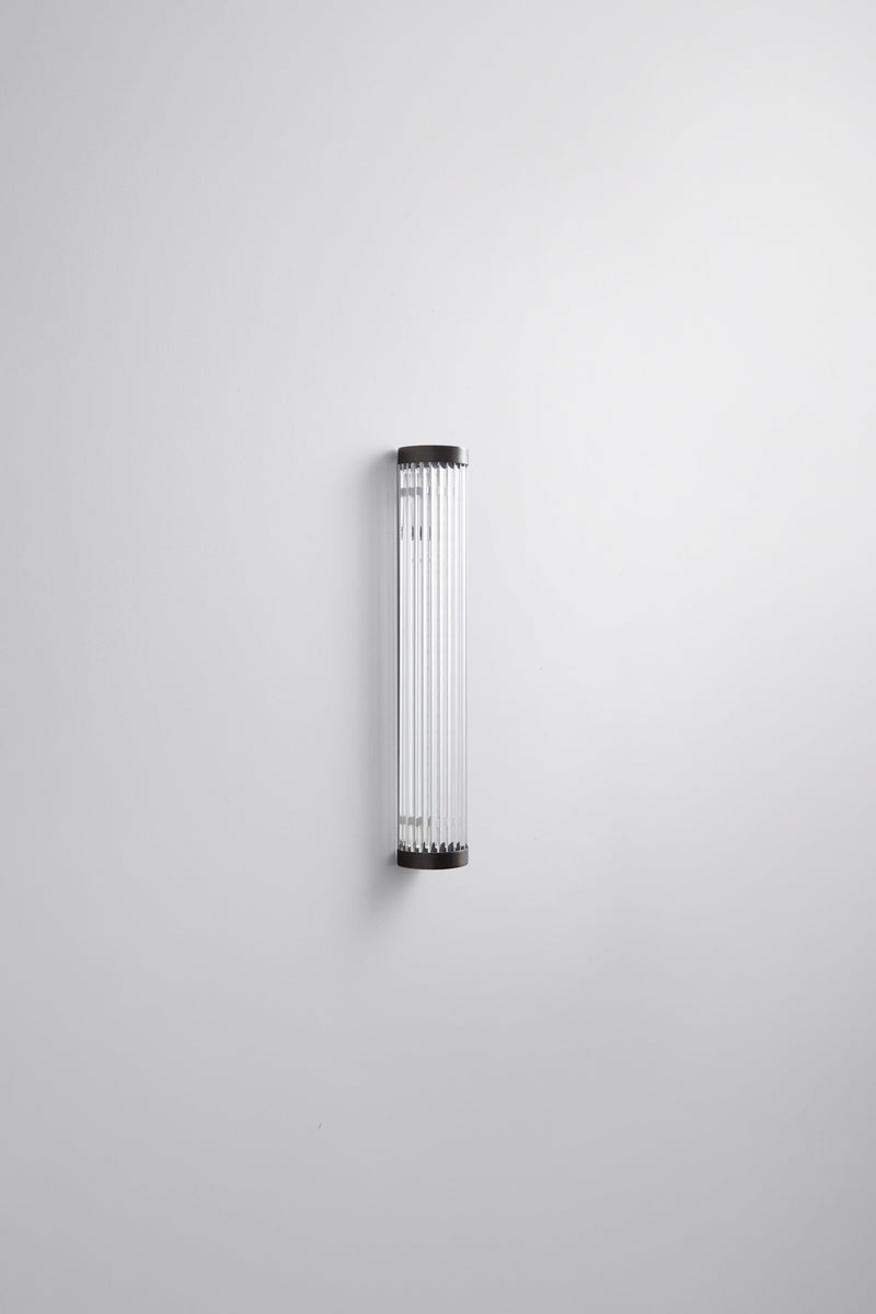 Btc Extra Narrow Pillar Light 40cm Weathered Brass