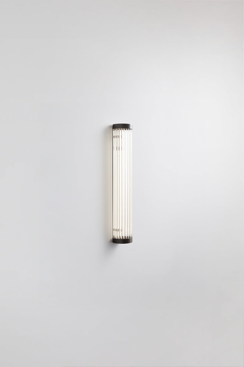 Btc Extra Narrow Pillar Light 40cm Weathered Brass