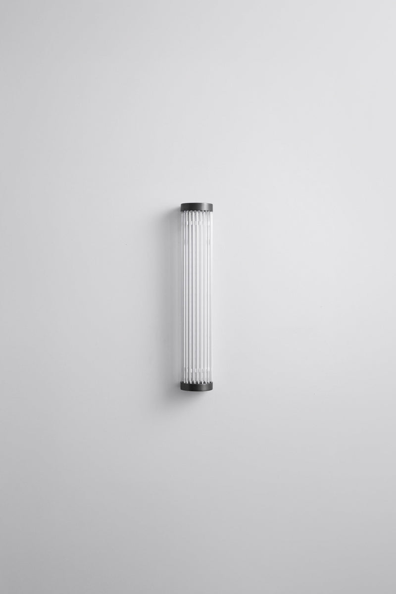 Btc Extra Narrow Pillar Light 40cm Weathered Brass