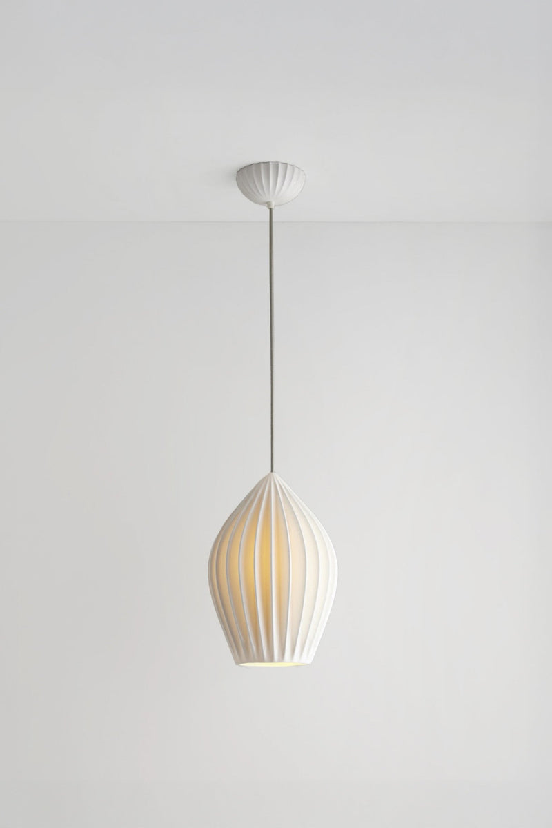 btc Fin Extra Large Pendant Natural White