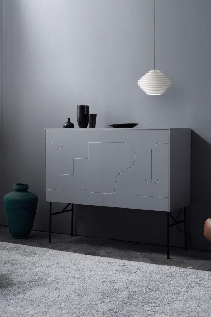 Btc Fin Horizontal Pendant Natural White