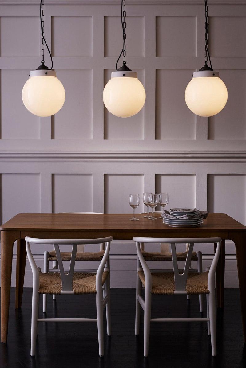 Btc Hampton Pendant Size 2 Weathered Brass / Opal