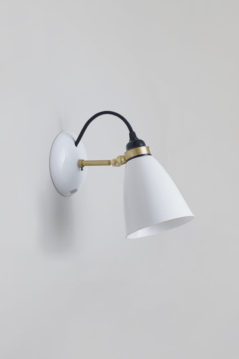 Btc Hector 30 Wall Light Natural White / Grey