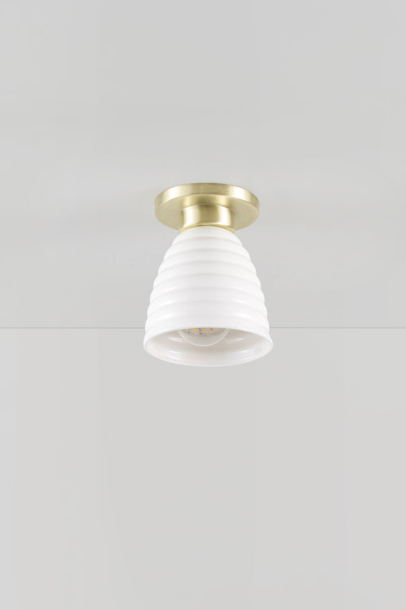 Btc Hector Bibendum Ceiling Light Antique Brass