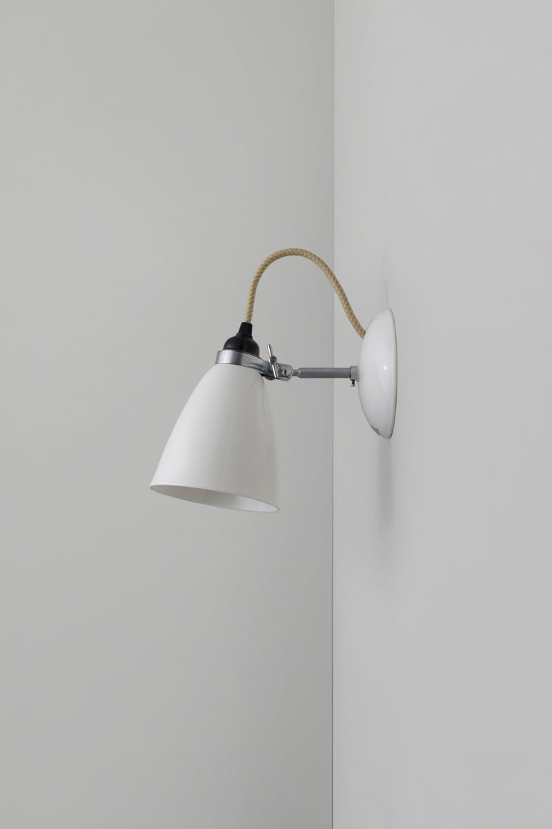 Btc Hector Medium Dome Wall Light Natural White