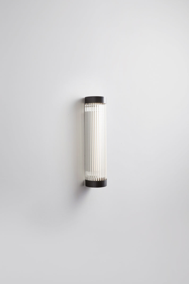 Btc Narrow Pillar Light 40cm Weathered Brass
