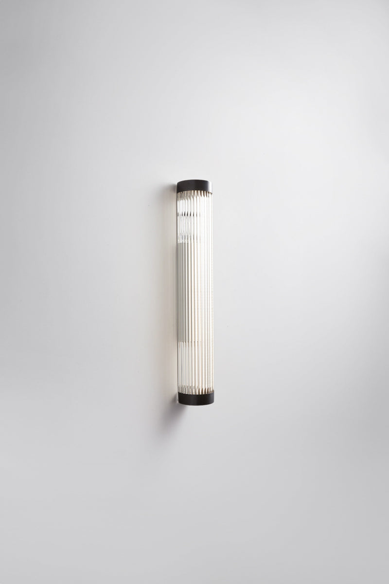 Btc Narrow Pillar Light 60cm Weathered Brass