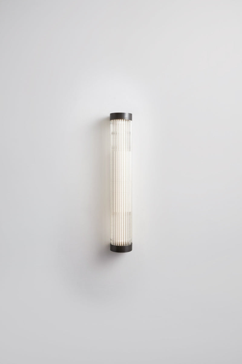 btc Narrow Pillar Light 60cm Weathered Brass