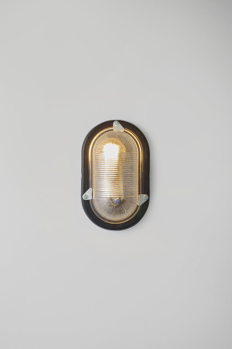 Btc Oval Aluminium Bulkhead 7001 Silver / Prismatic