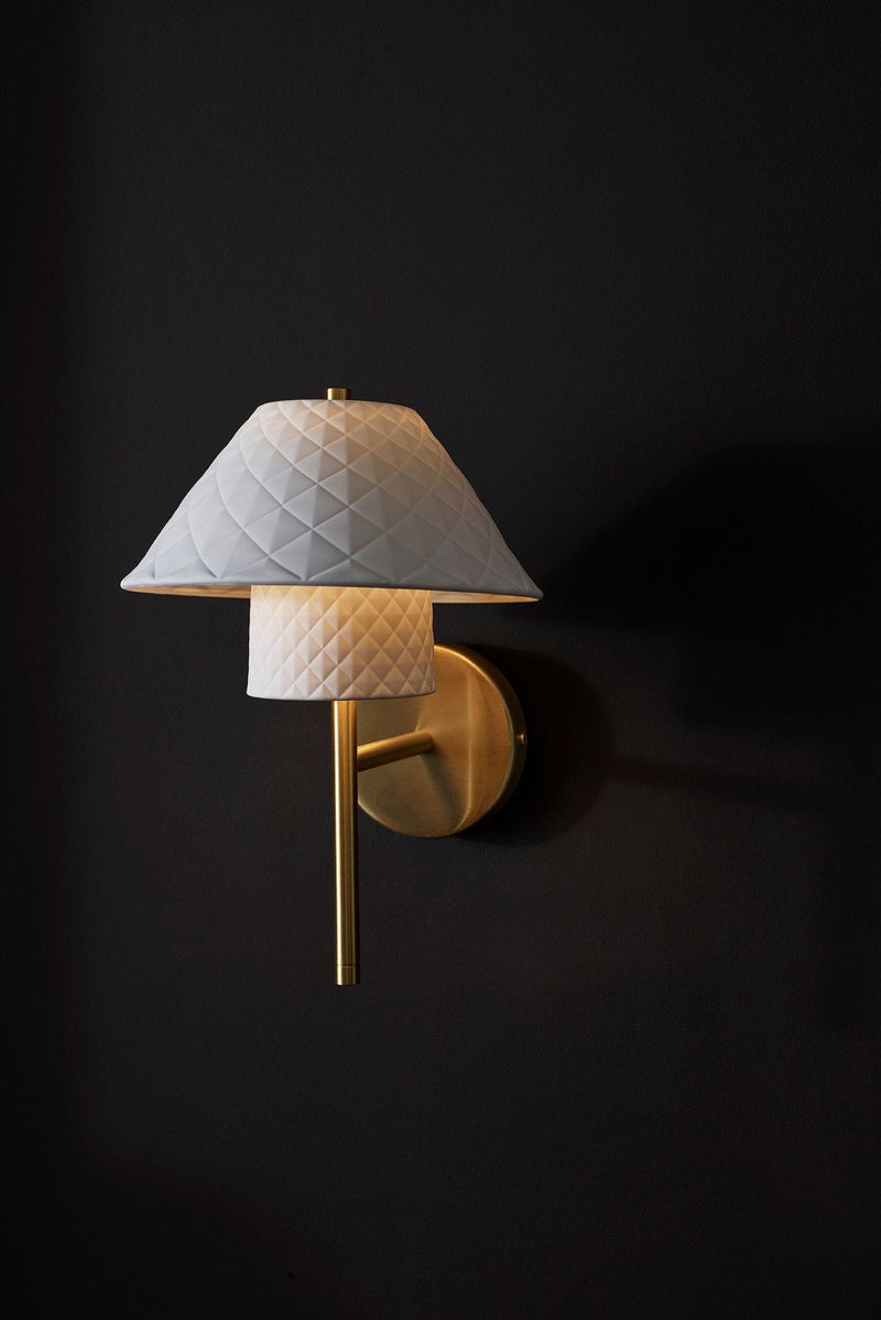 Btc Oxford Double Wall Light Satin Brass