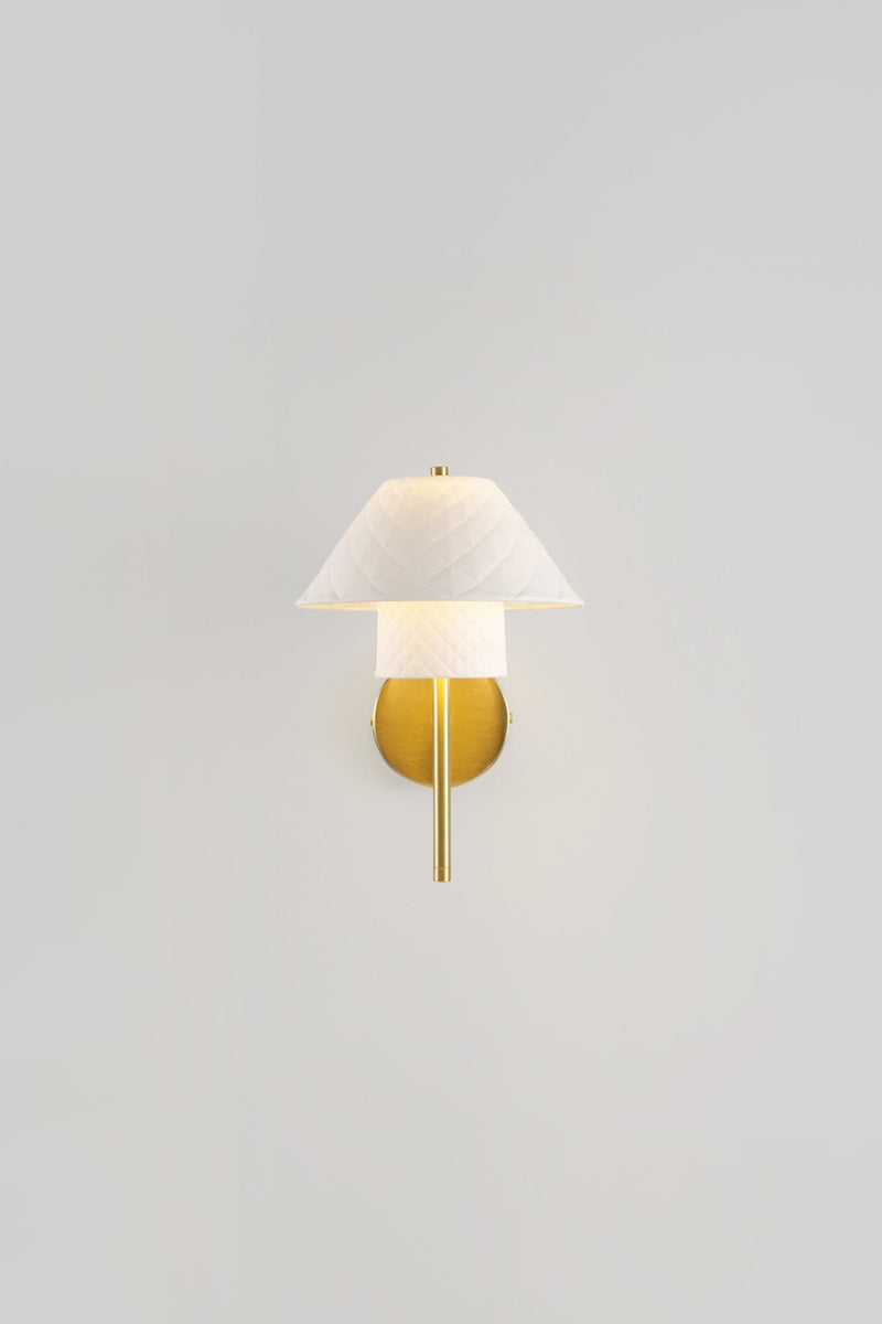 btc Oxford Double Wall Light Satin Brass