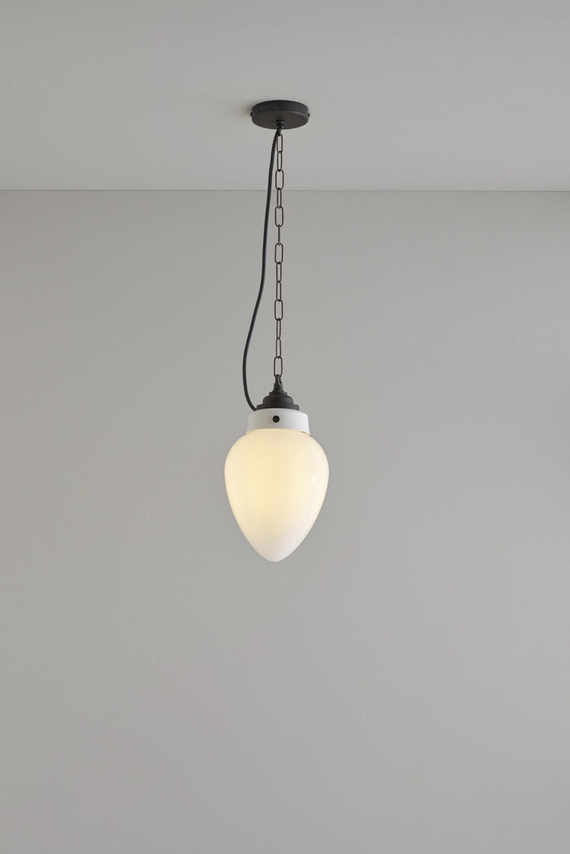 btc Pine Pendant Size 2 Weathered Brass / Opal