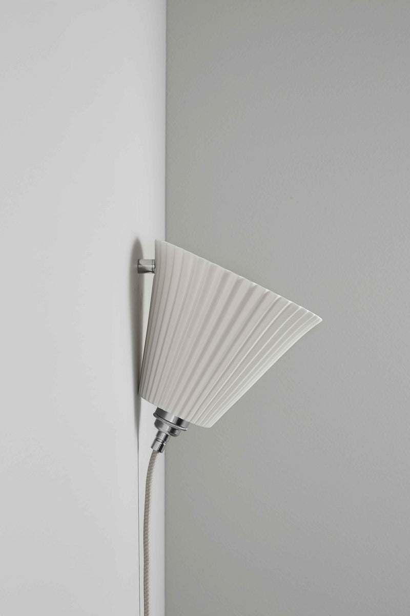 Btc Portable Pleat Large Wall Light Natural White