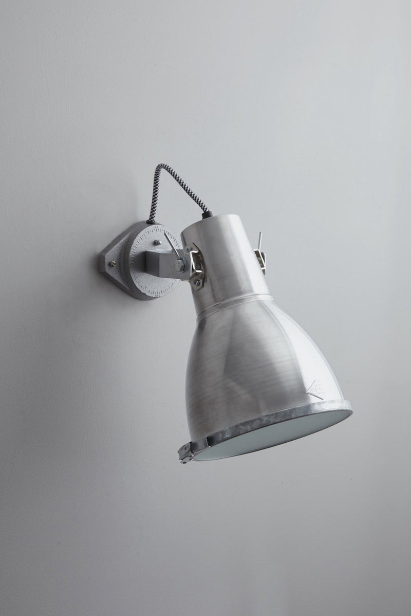 btc Stirrup 2 Wall Light Natural Aluminium