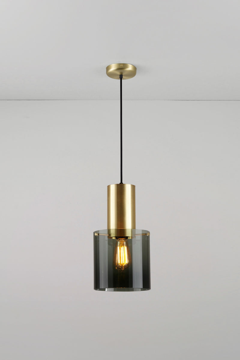 Btc Walter Pendant Size 2 Brass / Opal