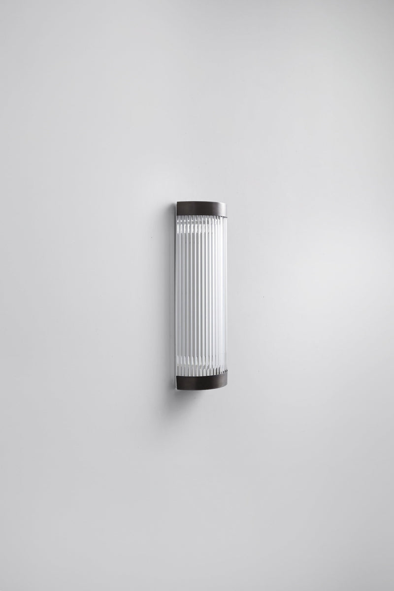 Btc Wide Pillar Light 40cm Weathered Brass