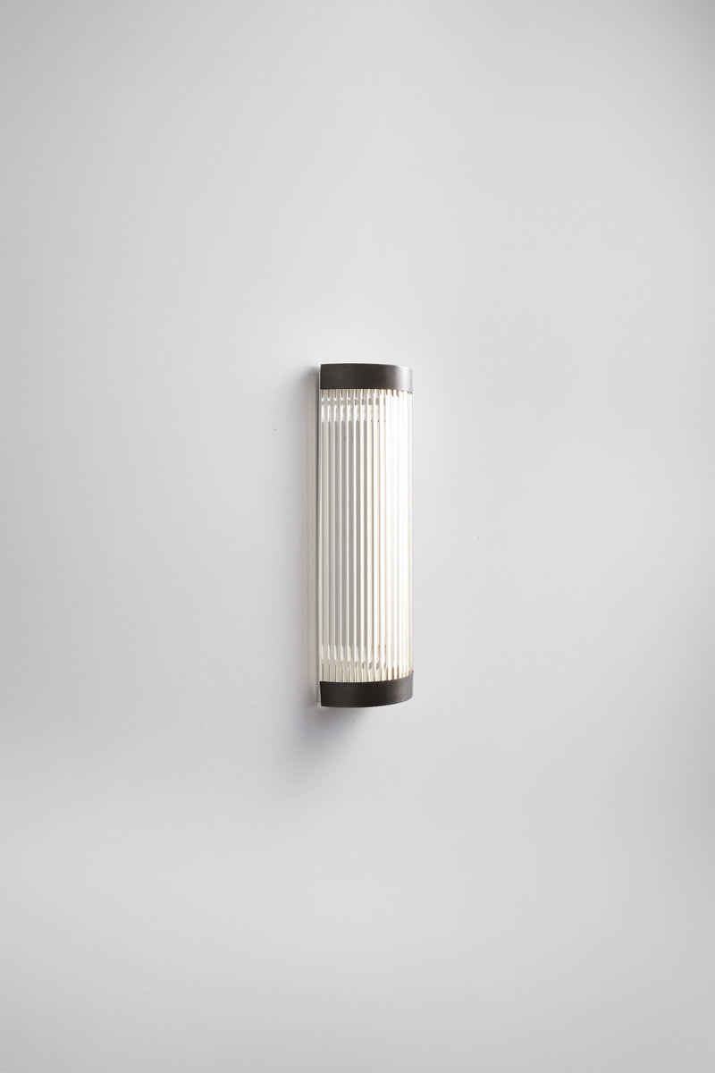 Btc Wide Pillar Light 40cm Weathered Brass