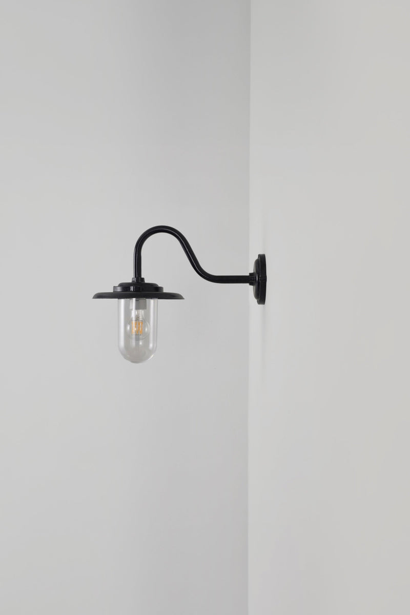 Btc Exterior Bracket Light 100W 7677 Galvanised Silver / Clear / Standard