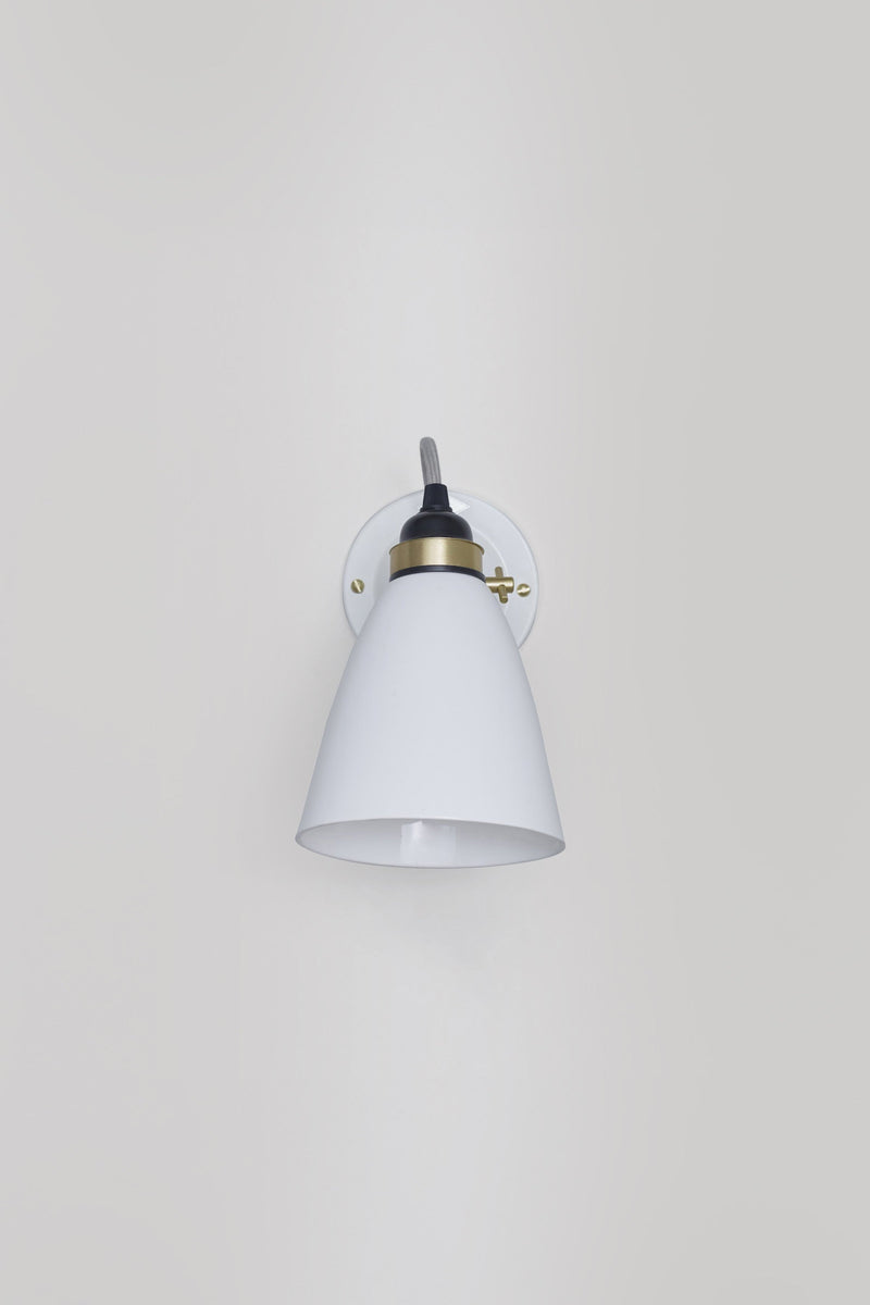 Btc Hector 30 Wall Light Switched Natural White / Grey