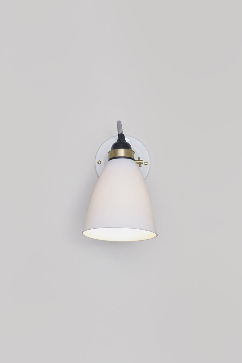 Btc Hector 30 Wall Light Switched Natural White / Grey