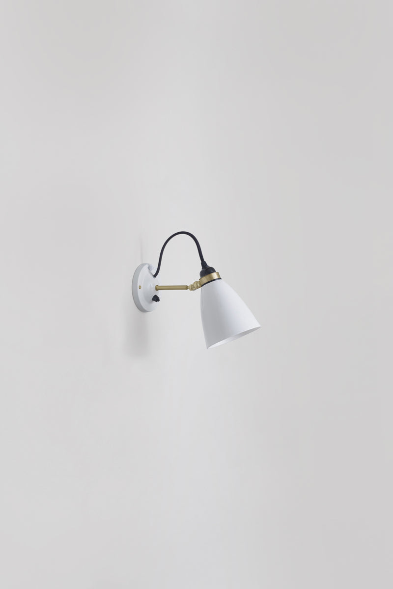 Btc Hector 30 Wall Light Switched Natural White / Grey