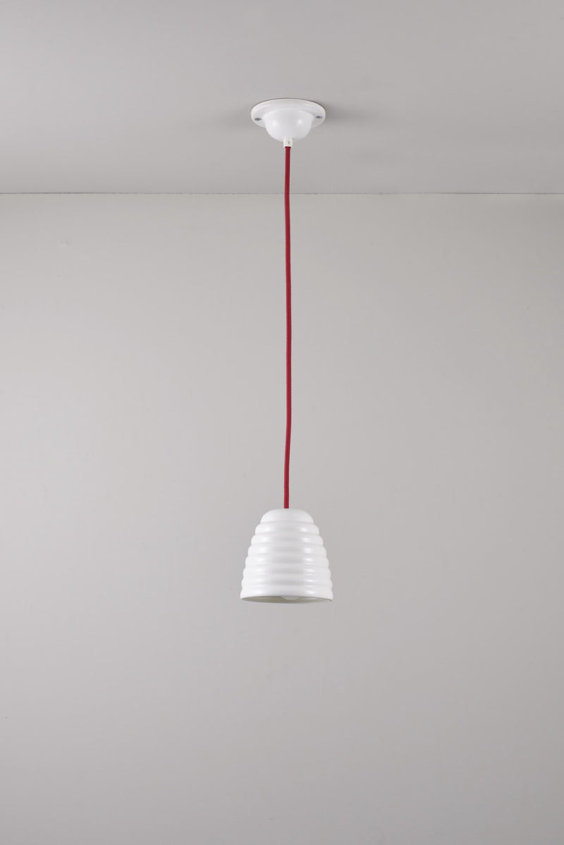 Btc Hector Bibendum Size 1 Pendant Natural White / Yellow