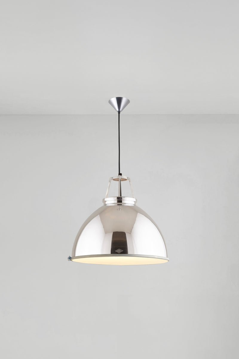 Btc Titan Size 5 Pendant With Diffuser Black / Etched Diffuser