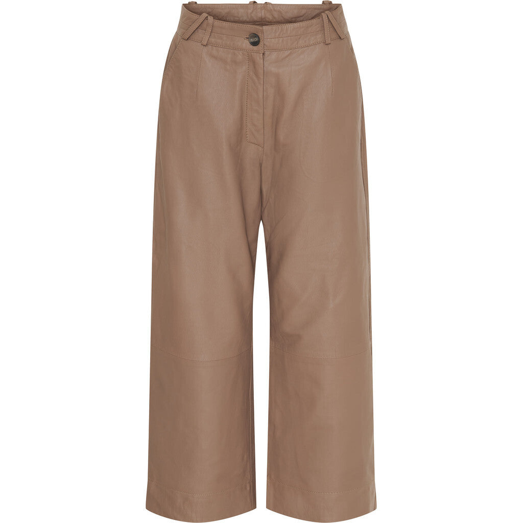 btfcph 3/4 læderbukser med vidde