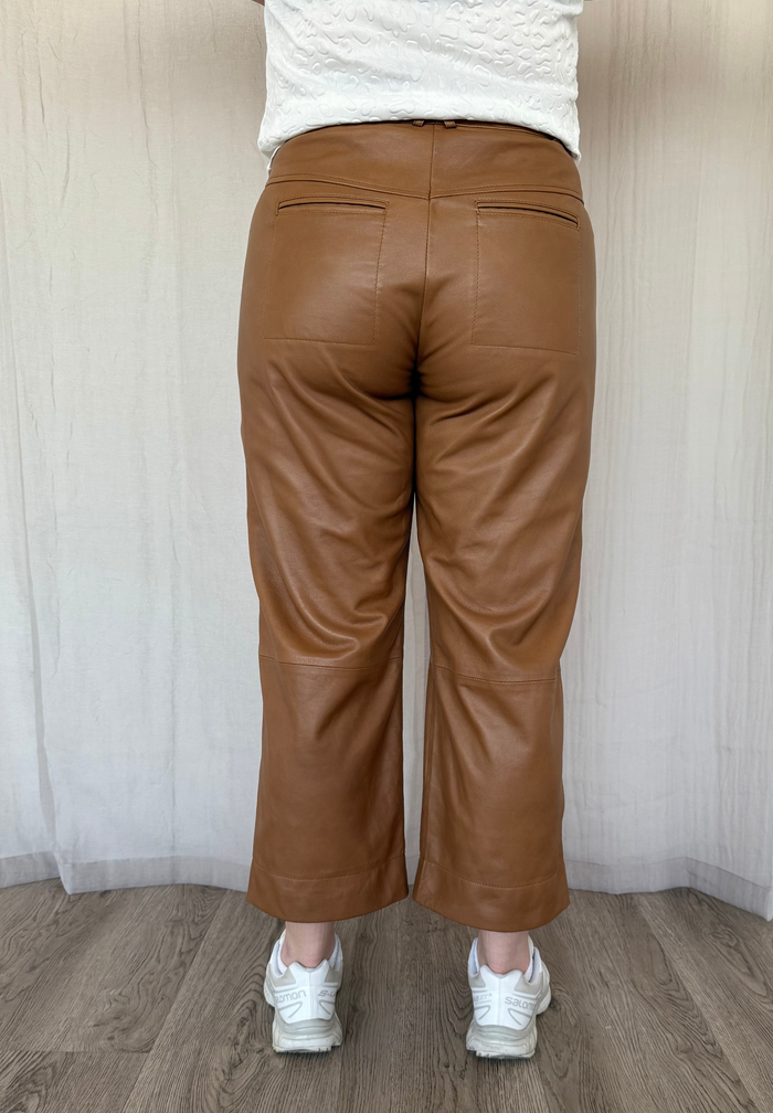 Btfcph 3/4 Læderbukser Med Vidde - KOLLEKTIONSSALG