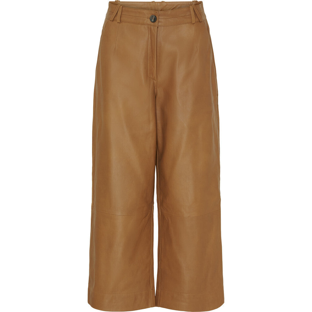 btfcph 3/4 læderbukser med vidde