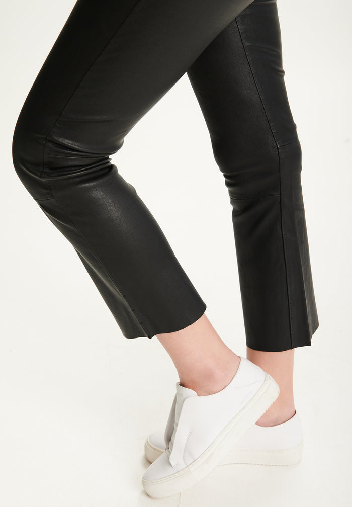 Btfcph 7/8 Bootcut Leggings I Læder