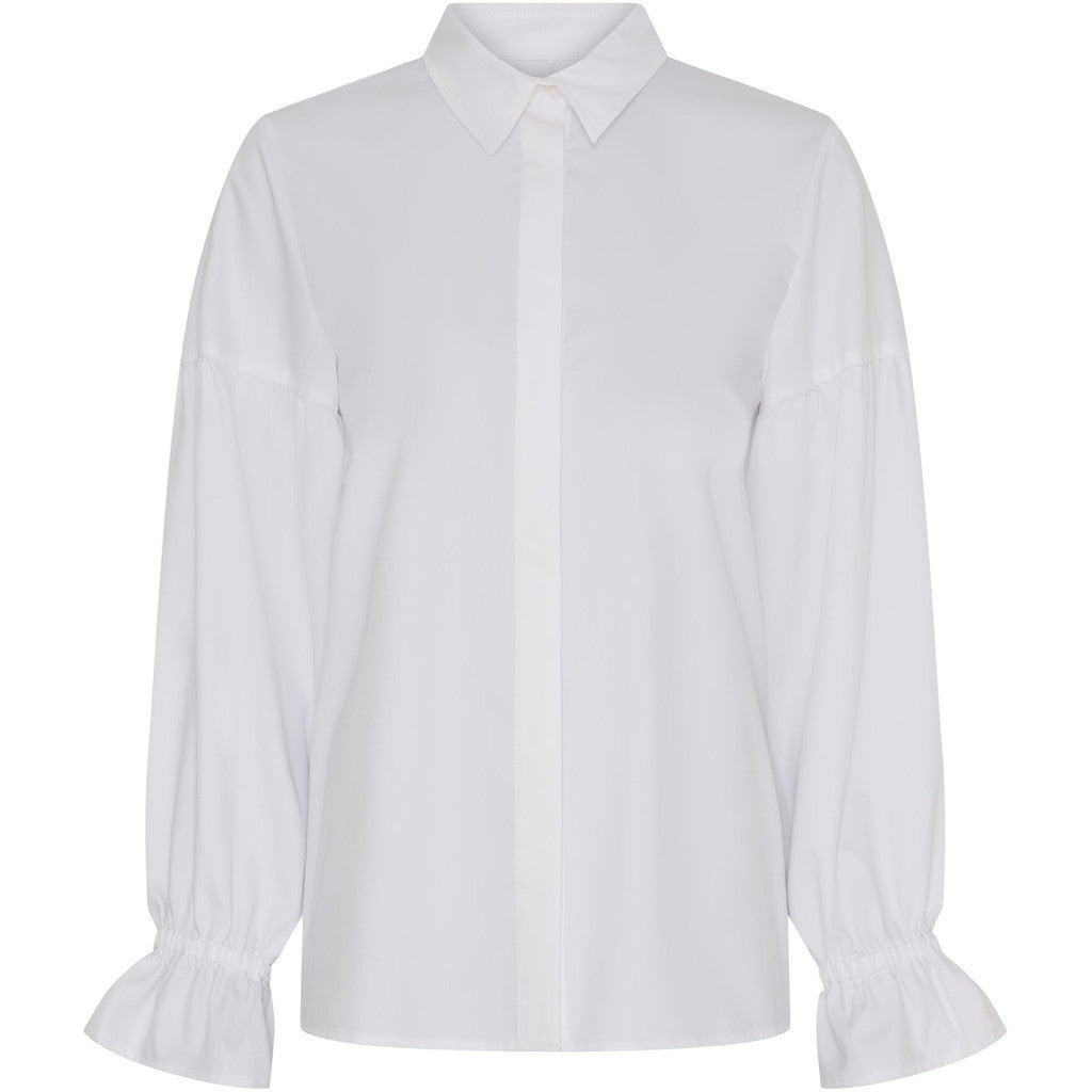 btfcph Bambusskjorte med flæsekant