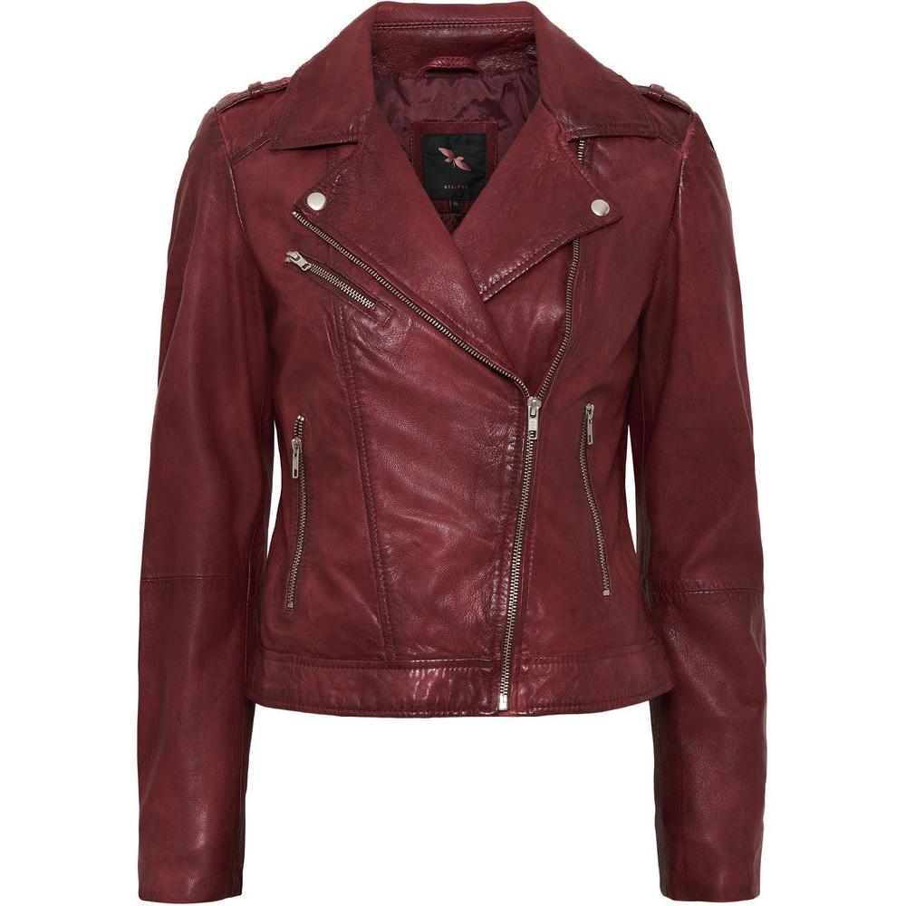 btfcph Bikerjakke i blødt læder