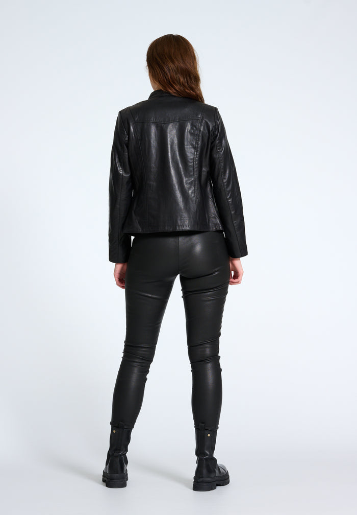 Btfcph Bikerjakke I Læder