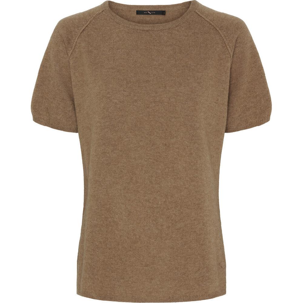 btfcph Finstrikket t-shirt i cashmere blanding