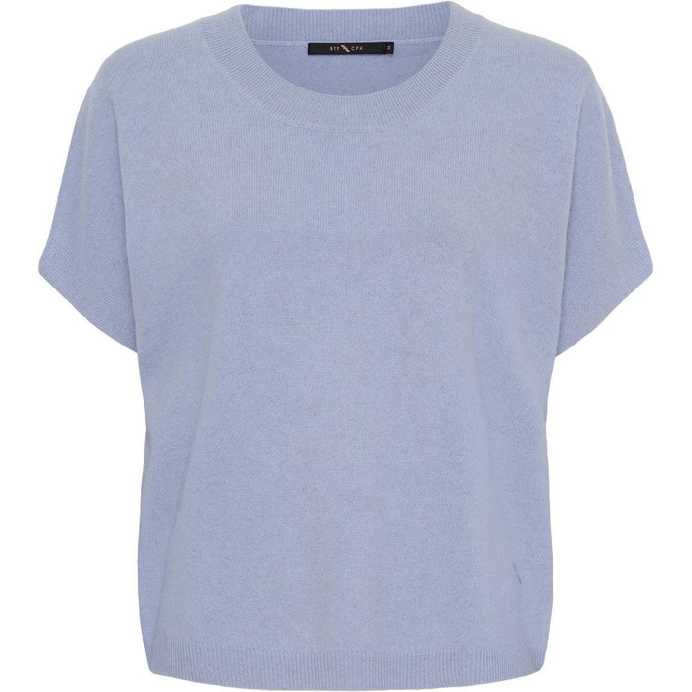 btfcph Finstrikket t-shirt i cashmere blanding