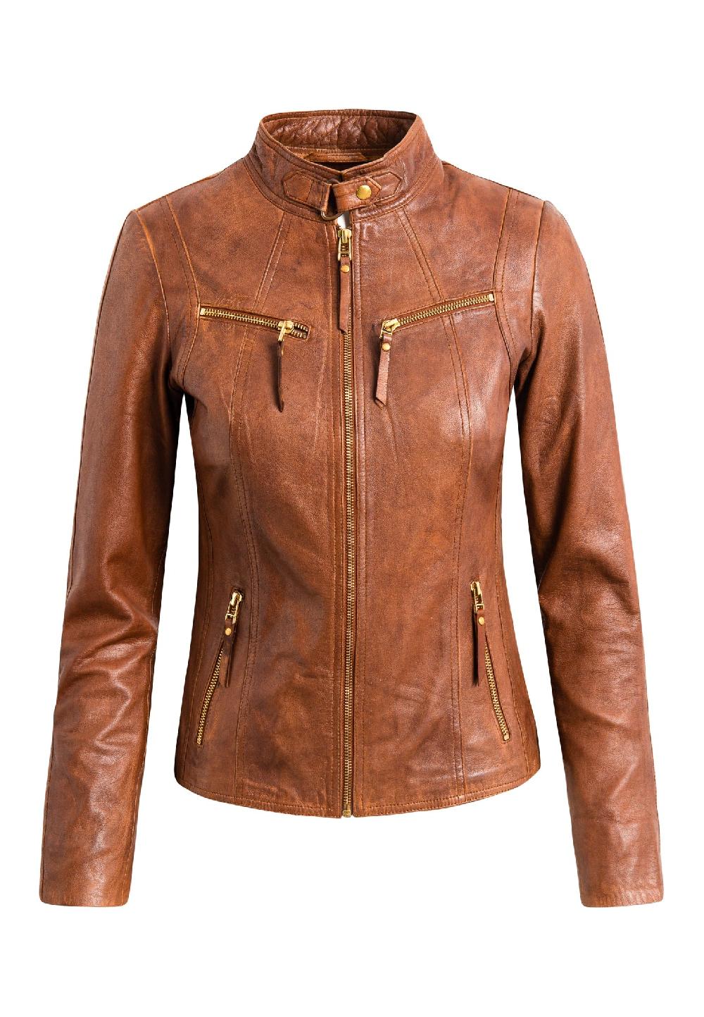 btfcph Klassisk biker læderjakke