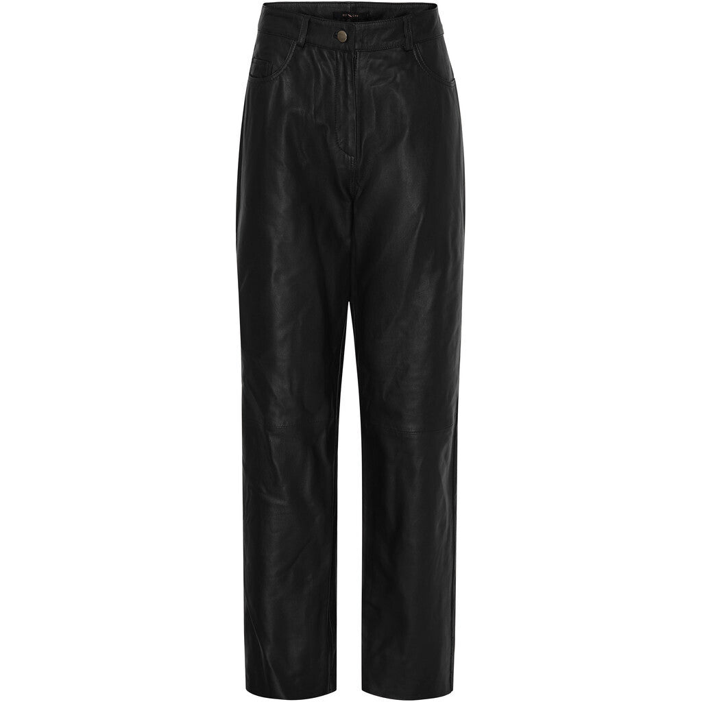 btfcph Læderbukser med lige ben