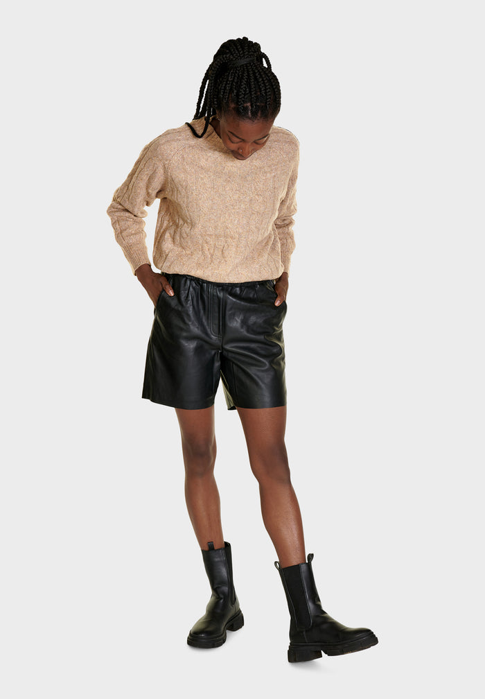 Btfcph Shorts I Læder