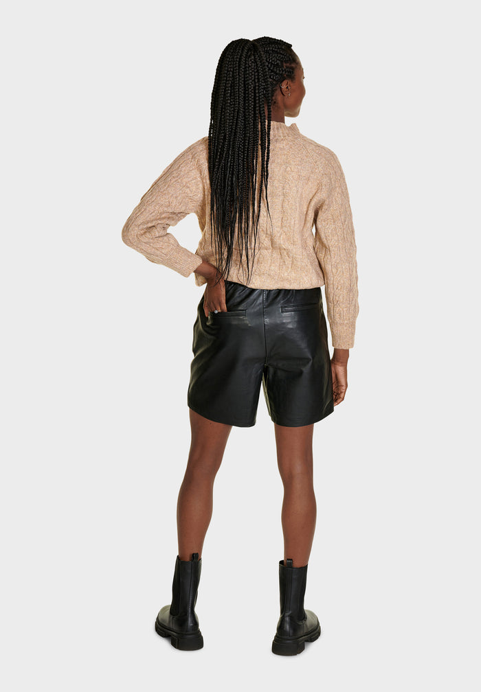 Btfcph Shorts I Læder