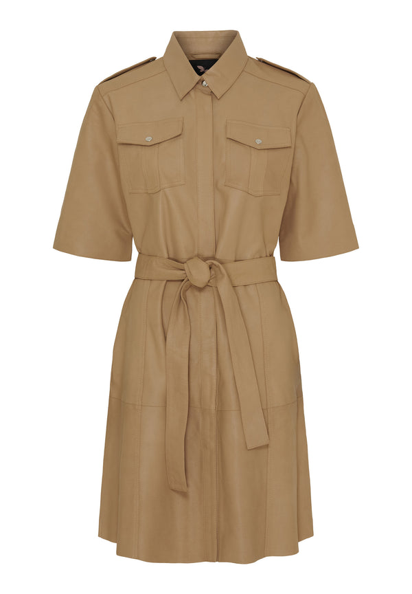 btfcph Skindkjole med bindebånd