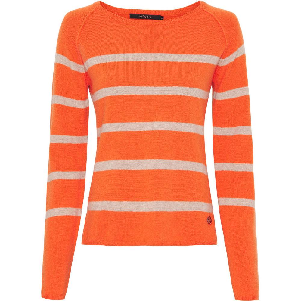 btfcph Stribet pullover i cashmere blanding