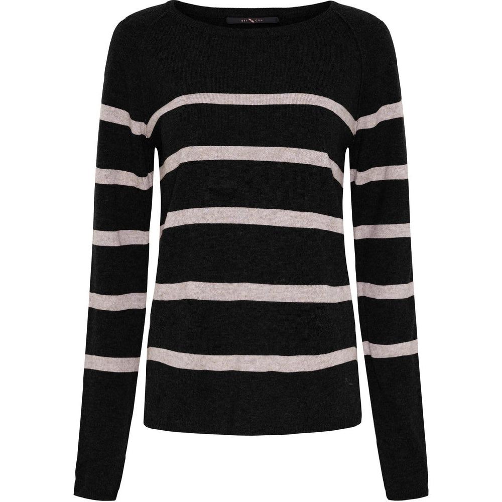 btfcph Stribet pullover i cashmere blanding