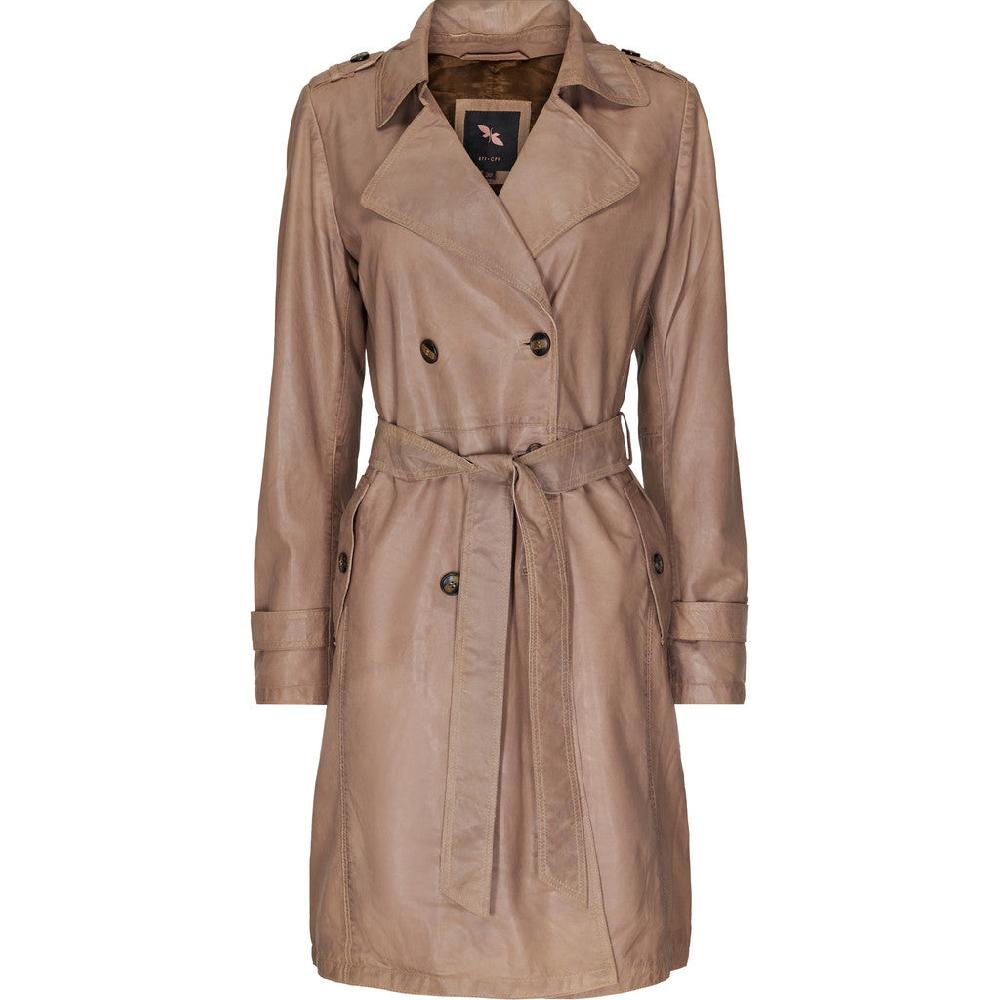 btfcph Trenchcoat i læder