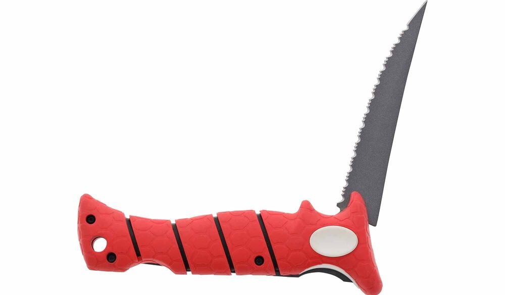 Bubba 5" Stiff Serrated Folding Knife