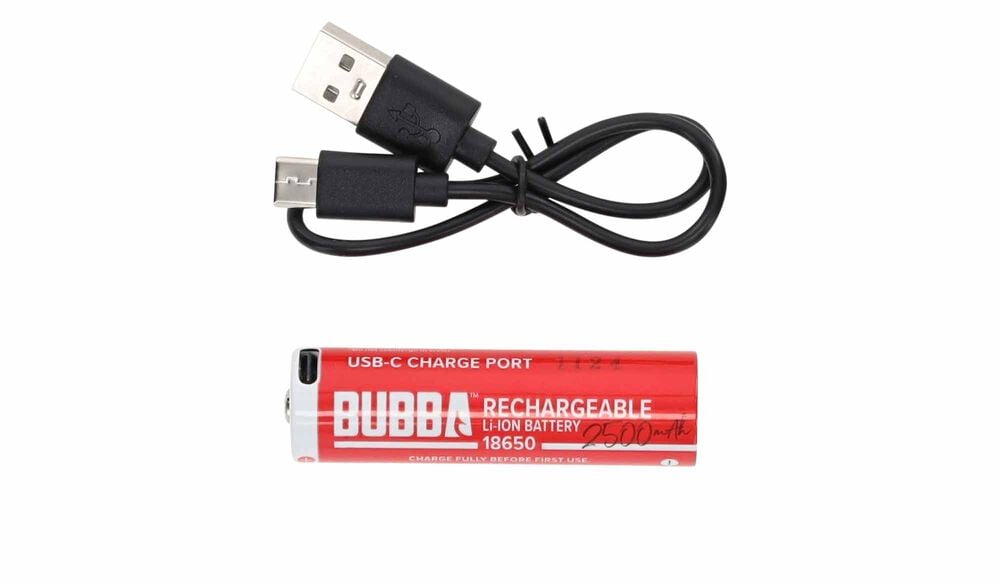 bubba Rechargeable 18650 Li-ION Battery