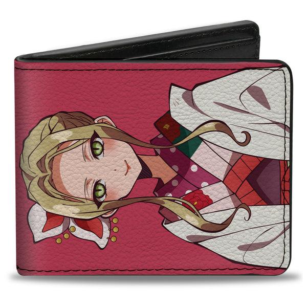 buckle down Bi-Fold Wallet - AFTER-SCHOOL HANAKO-KUN Yako Pose and Title Logo Pink