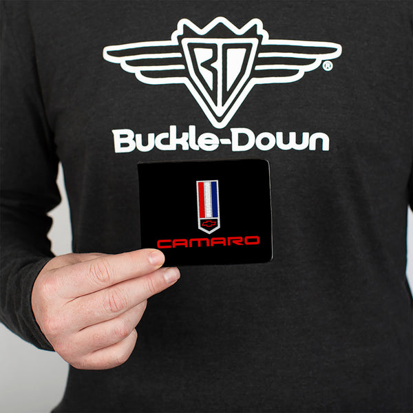 Buckle Down Bi-Fold Wallet - Camaro Badge Logo CENTERED