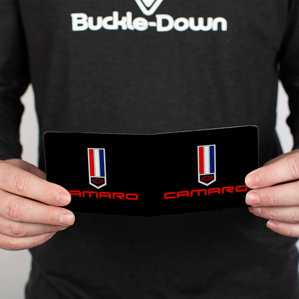 Buckle Down Bi-Fold Wallet - Camaro Badge Logo CENTERED